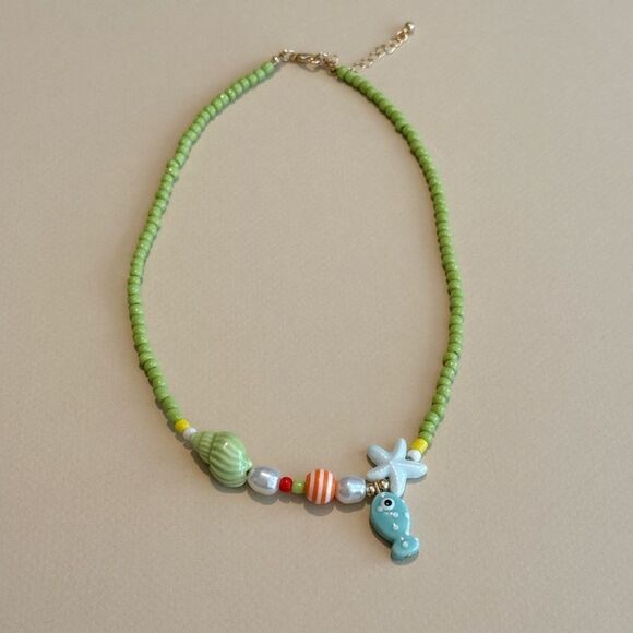 Sea Motifs necklace N1290 - Picture 2 of 4